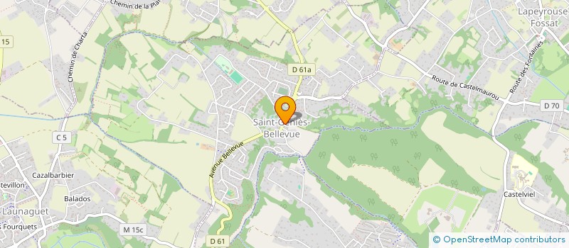 localisation de l'entreprise RENOV'31  SAINT-GENIES-BELLEVUE