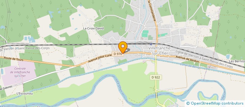 localisation de l'entreprise RENOV'41  VILLEFRANCHE-SUR-CHER