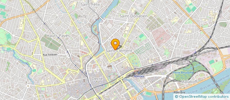 localisation de l'entreprise RENOV 44 à NANTES