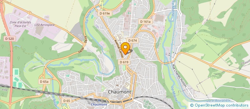 localisation de l'entreprise RENOV'52 à CHAUMONT