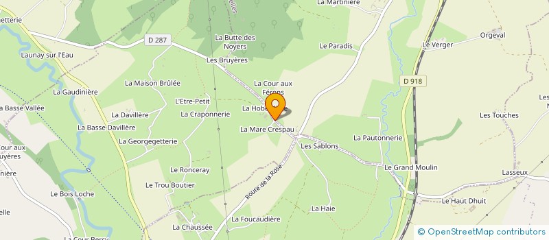 localisation de l'entreprise RENOV 61 à BRETONCELLES