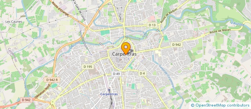 localisation de l'entreprise RENOV 76 à CARPENTRAS