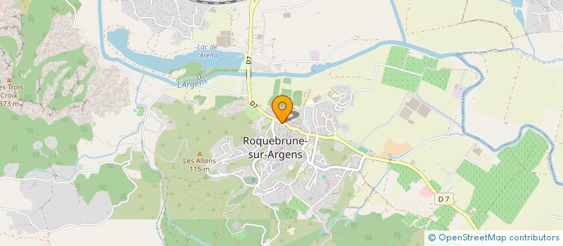 localisation de l'entreprise #RENOV à ROQUEBRUNE-SUR-ARGENS