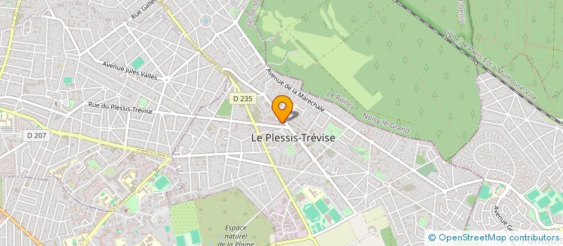 localisation de l'entreprise RENOV à LE PLESSIS-TREVISE