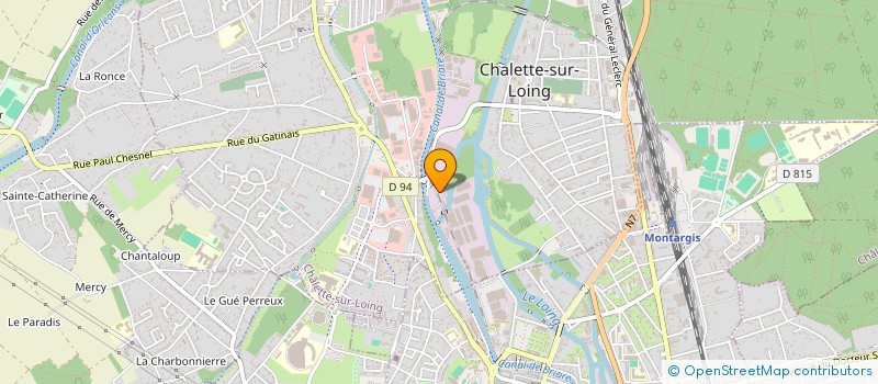 localisation de l'entreprise RENOV'ABP à CHALETTE-SUR-LOING
