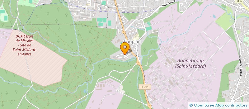 localisation de l'entreprise RENOV'ACTION 33 à SAINT-MEDARD-EN-JALLES