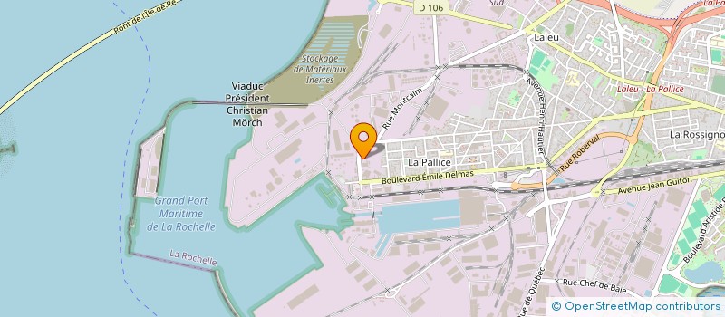 localisation de l'entreprise RENOV'ACTION  LA ROCHELLE