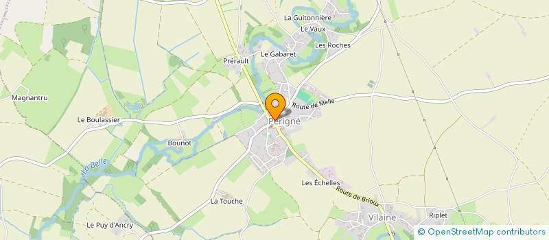 localisation de l'entreprise RENOV'ACTION 79 à PERIGNE