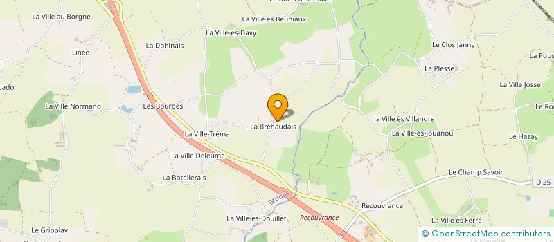 localisation de l'entreprise RENOV' ACTION  BROONS