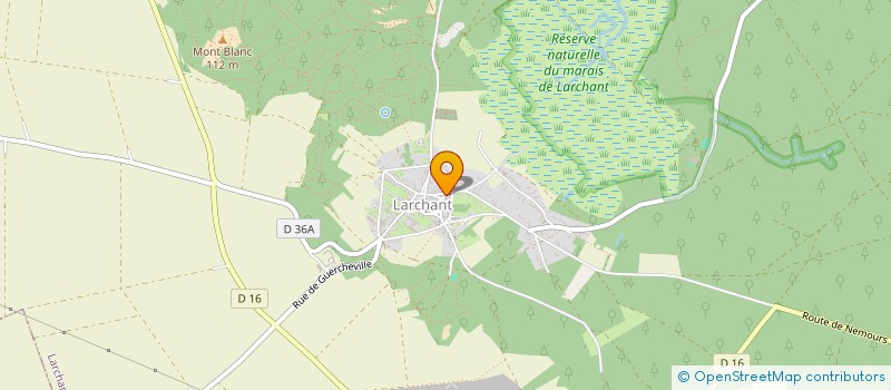 localisation de l'entreprise RENOV'ADAM  LARCHANT