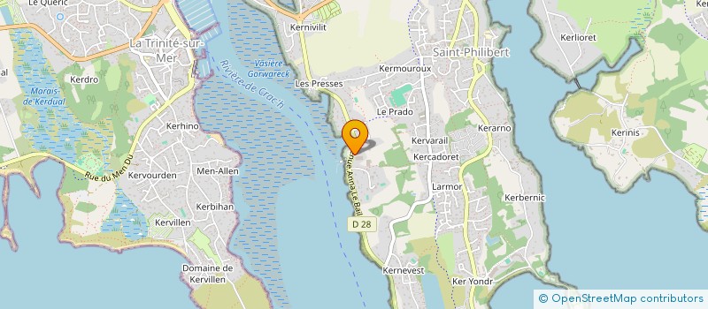 localisation de l'entreprise RENOV' AGENCEMENT à PLUMERGAT