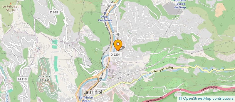 localisation de l'entreprise RENOV AGENCEMENT MOBILIER EBENISTERIE  DRAP