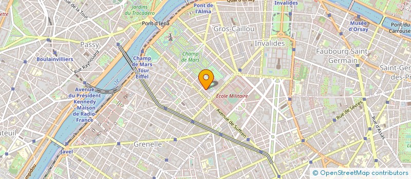 localisation de l'entreprise RENOV'AIR.  PARIS