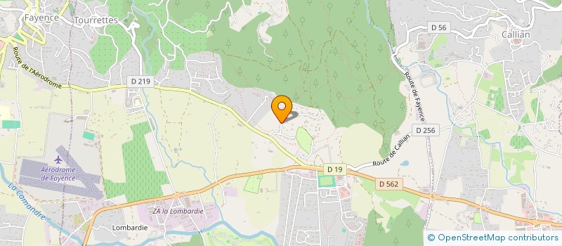 localisation de l'entreprise RENOV-AIR  TOURRETTES