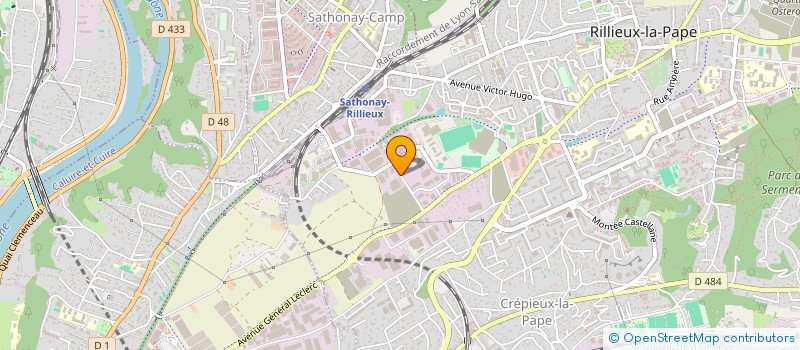 localisation de l'entreprise RENOV'ALL à RILLIEUX-LA-PAPE