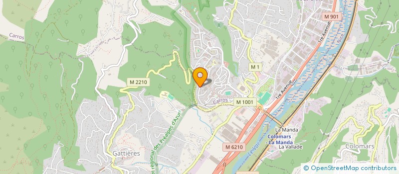 localisation de l'entreprise RENOV'ALPES à CARROS