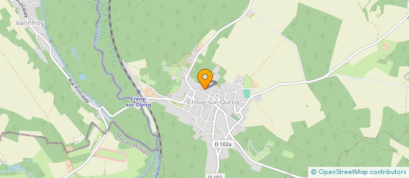 localisation de l'entreprise RENOV ANDRADE  CROUY-SUR-OURCQ