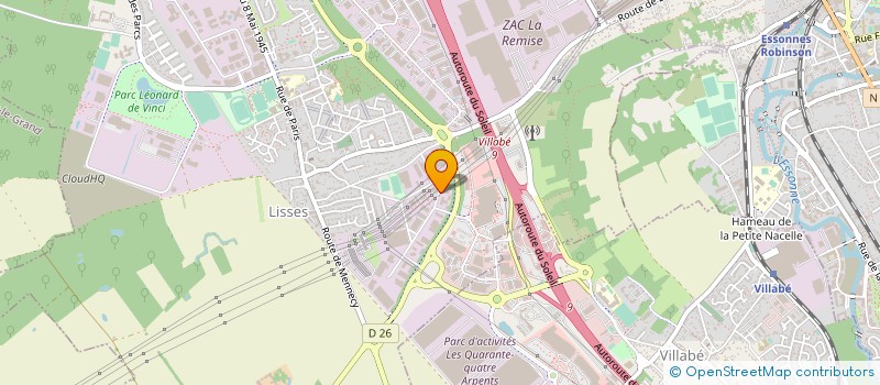 localisation de l'entreprise RENOV APC  LISSES