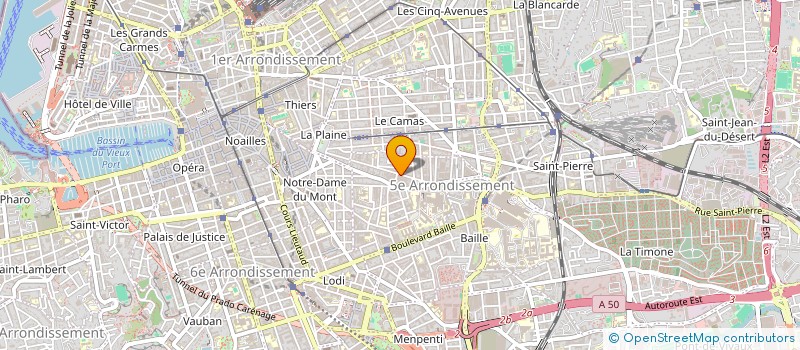 localisation de l'entreprise RENOV APPART à MARSEILLE