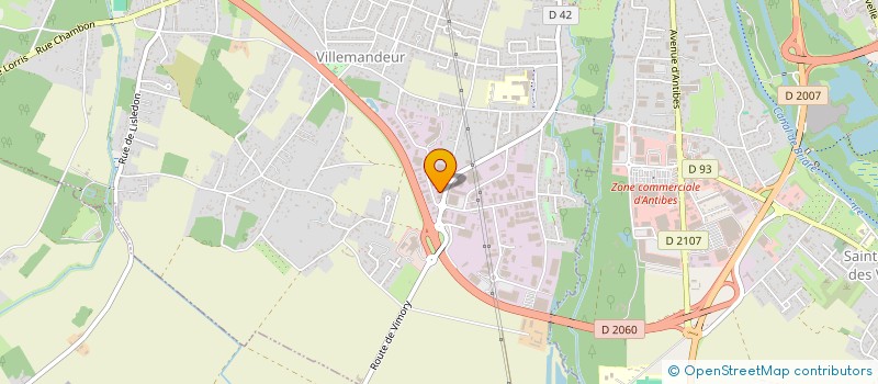 localisation de l'entreprise RENOV ARC à VILLEMANDEUR