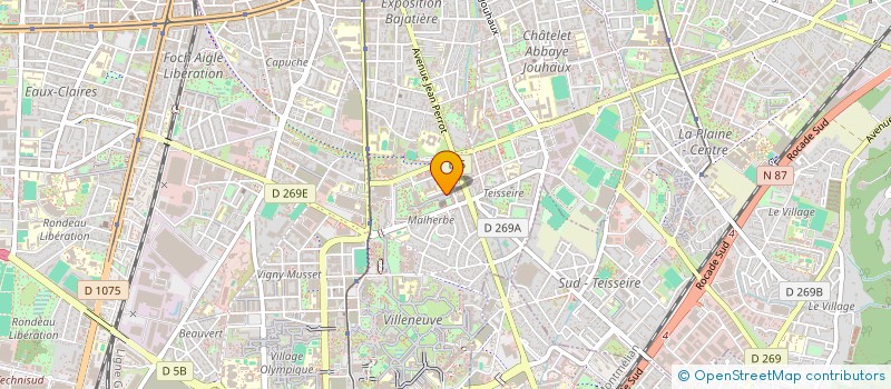localisation de l'entreprise RENOV ARI à GRENOBLE