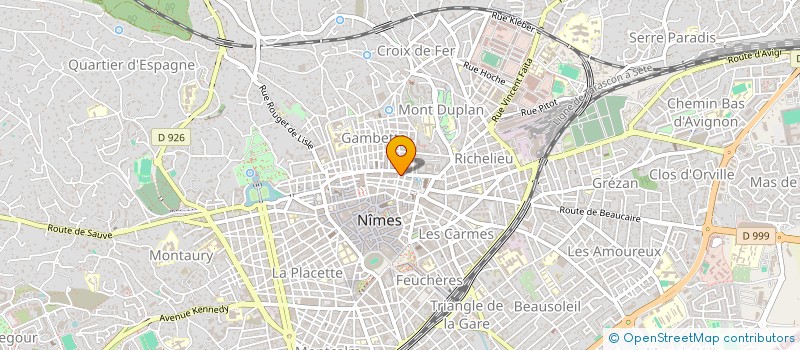 localisation de l'entreprise RENOV'ART  NIMES