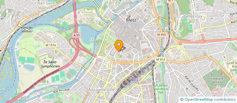 localisation de l'entreprise RENOV ART à METZ