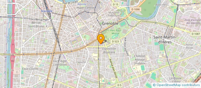 localisation de l'entreprise RENOV&ART à GRENOBLE