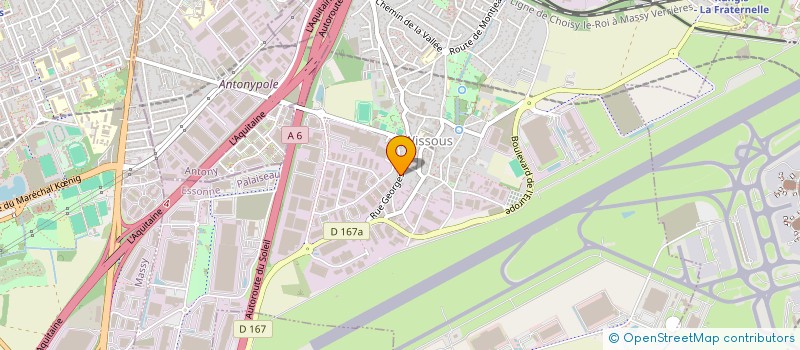 localisation de l'entreprise RENOV'ART  WISSOUS