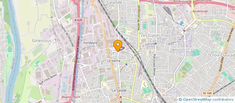 localisation de l'entreprise RENOV' ART à TOULOUSE