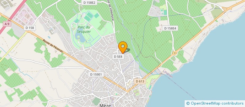 localisation de l'entreprise RENOV'AS à MEZE