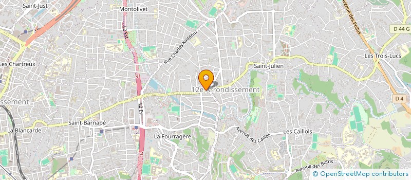 localisation de l'entreprise RENOV ASSISTANCE 13  MARSEILLE