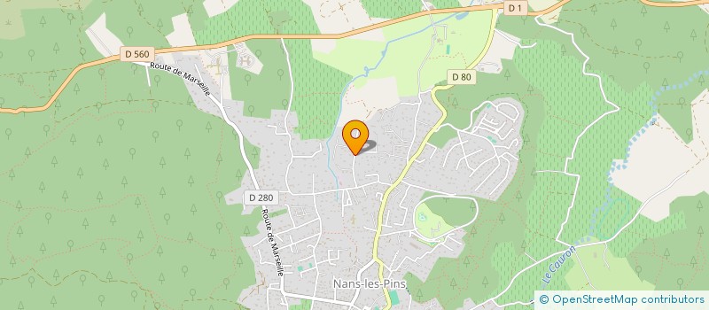 localisation de l'entreprise RENOV ASSISTANCE  NANS-LES-PINS