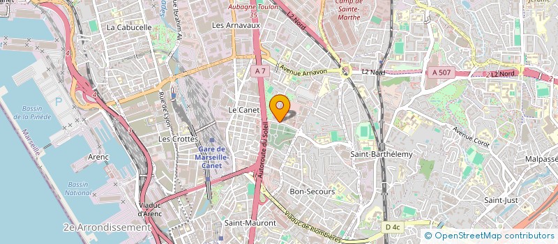 localisation de l'entreprise RENOV-ATID à MARSEILLE