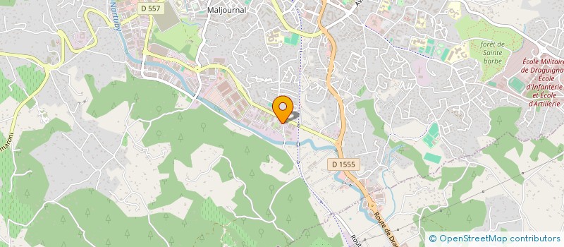 localisation de l'entreprise RENOV'AUTO à DRAGUIGNAN
