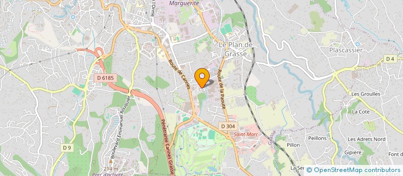 localisation de l'entreprise RENOV AUTO BIO  GRASSE