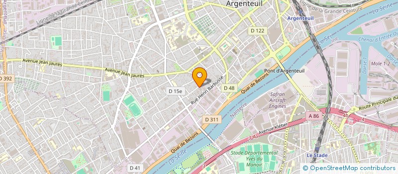 localisation de l'entreprise RENOV AUTO IDF  ARGENTEUIL