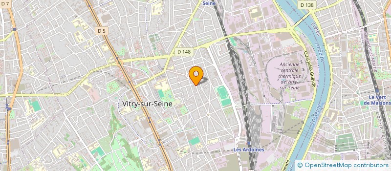 localisation de l'entreprise RENOV.B à VITRY-SUR-SEINE