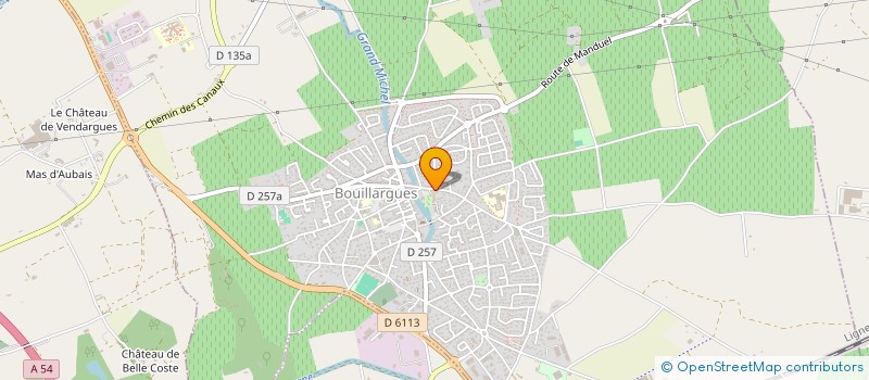 localisation de l'entreprise RENOV BAT 30  BOUILLARGUES