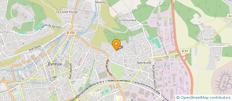 localisation de l'entreprise RENOV BAT 3M à EVREUX