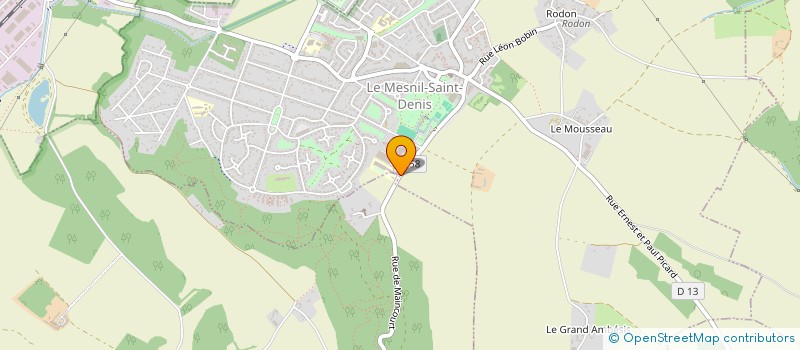 localisation de l'entreprise RENOV' BAT 78 à LE MESNIL-SAINT-DENIS