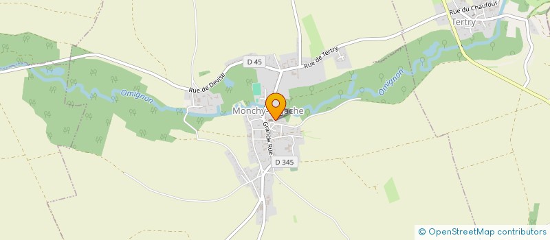 localisation de l'entreprise RENOV'BAT à PERONNE