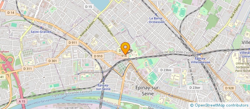 localisation de l'entreprise RENOV.BAT  MONTFERMEIL