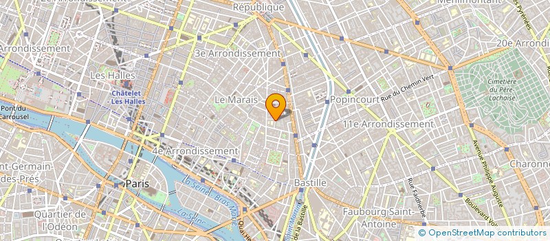 localisation de l'entreprise RENOV BAT  PARIS