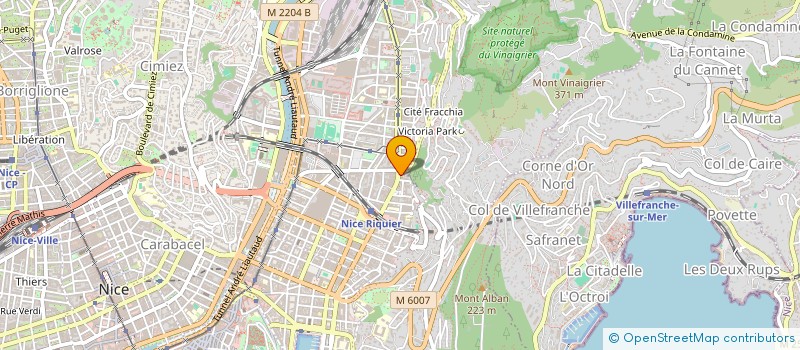 localisation de l'entreprise RENOV BAT  NICE