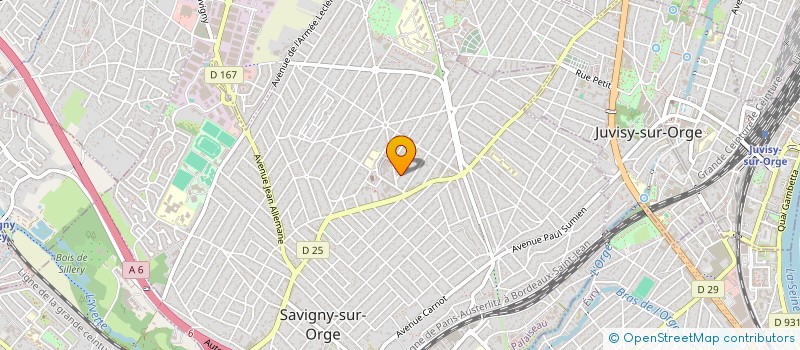 localisation de l'entreprise RENOV BAT à SAVIGNY-SUR-ORGE
