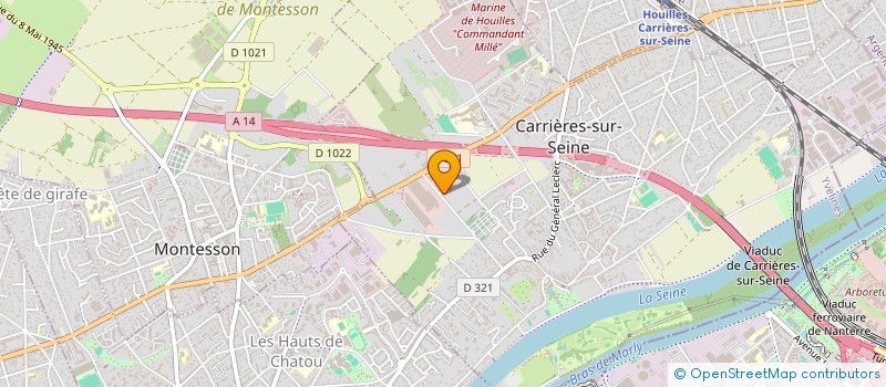 localisation de l'entreprise RENOV BAT  CARRIERES-SUR-SEINE