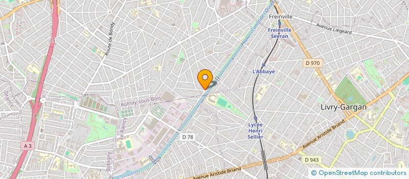 localisation de l'entreprise RENOV BAT  AULNAY SOUS BOIS