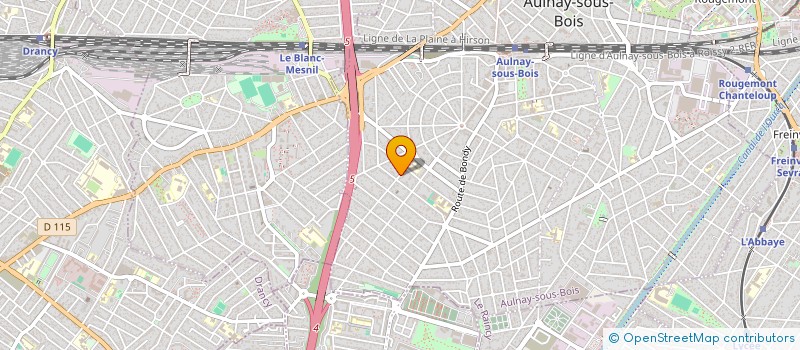 localisation de l'entreprise RENOV BAT BTP à AULNAY-SOUS-BOIS
