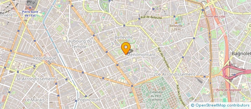 localisation de l'entreprise RENOV BAT E.SA  PARIS